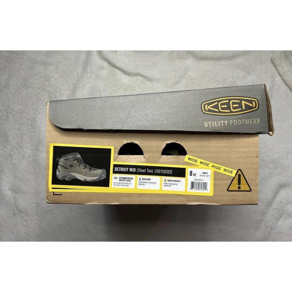 NEW Keen Utility Detroit Mid Steel Toe 1007003EE